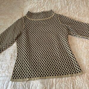 Beautiful 3/4 sleeve sweater from Etcetera size small
